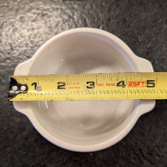 Autumn Collection Stoneware Sugar Bowl Lid Handles Specks w Brown Accent Japan - Picture 7 of 9